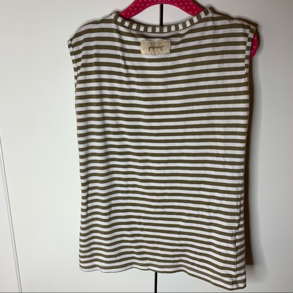 Girl’s Persnickety Striped & Ruffled Tank Top - Picture 8 of 10